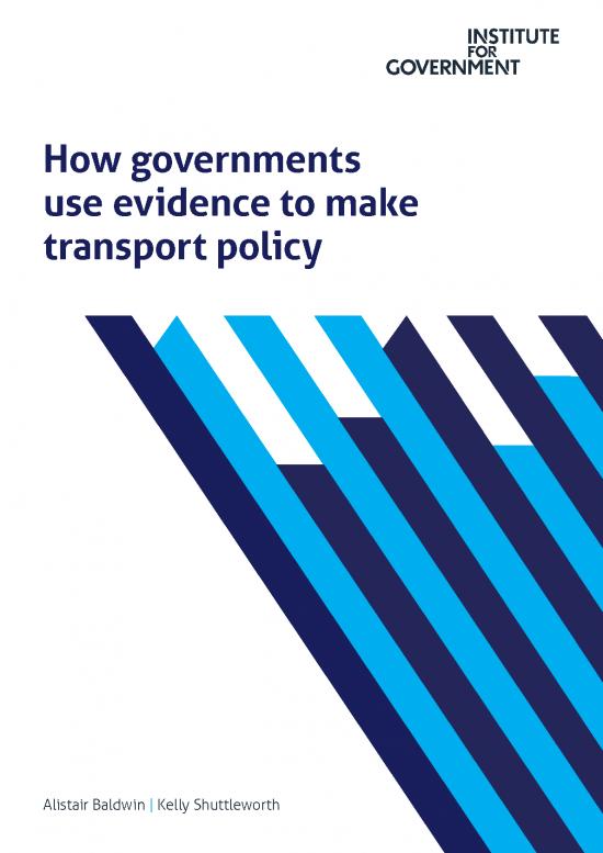 picture Transport Policy Pdf 43647 | Evidence Transport Policy