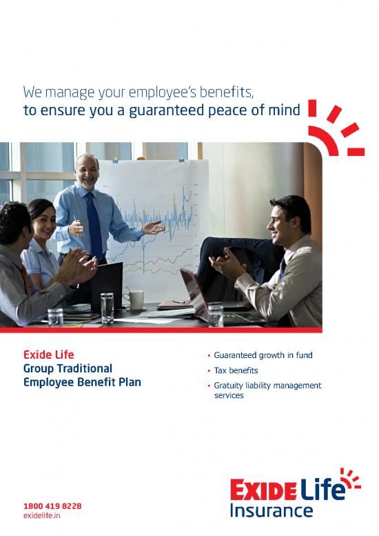 picture1_Life Insurance Policy Pdf 44360 | Exide Life Group Traditional Employee Benefit Plan