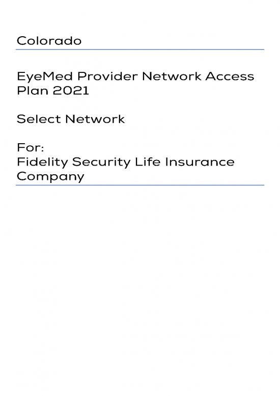 picture Insurance Pdf 44016 | Fsl S Access Plan For The Eyemed Select Network Data