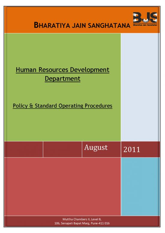 picture Human Resources Standard Operating Procedures Pdf 43786 | Hr Policy