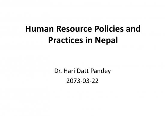picture Human Resource Management Pdf 43880 | Human Resource Policies And Practices In Nepal Powerpoint