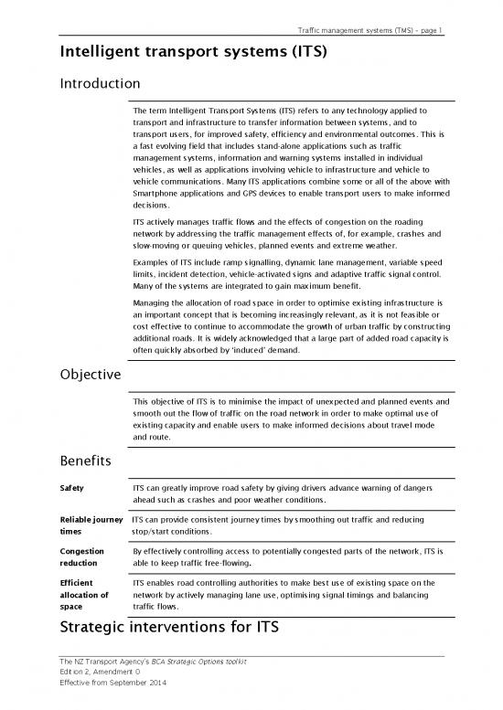 picture_Intelligent Transport Systems Pdf 43677 | Intelligent Transport Systems