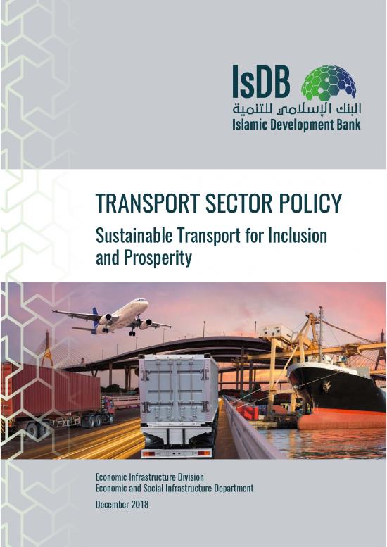 picture_Transport Policy Pdf 43650 | Isdb Transport Sector Policy