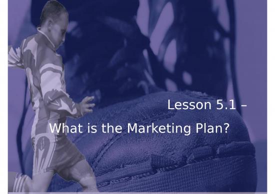 picture Business Plan Ppt 43041 | Lesson 1   Slides Marketing Plan