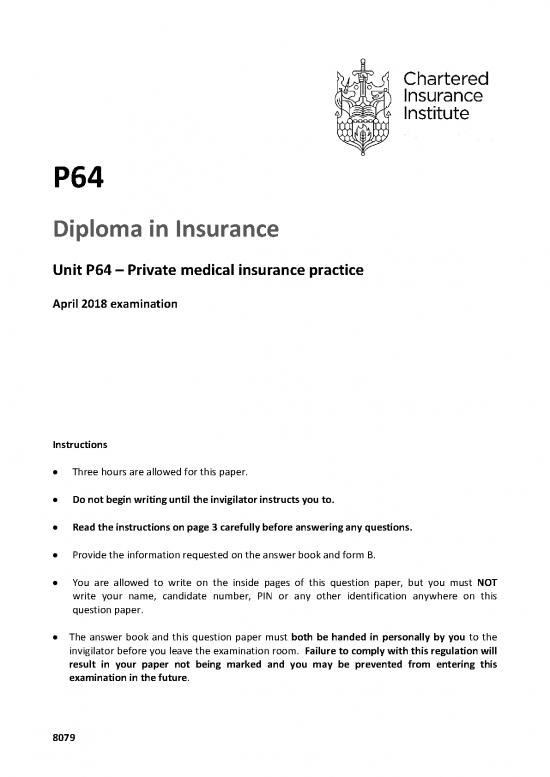 picture Medical Practice Book Pdf 44313 | P64 April 2018 Qp