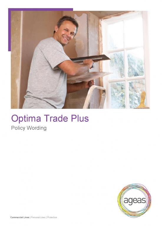 picture_Insurance Pdf 44284 | Per Capita Liability Tradesman Ageas Per Capita Wording Nov 2013
