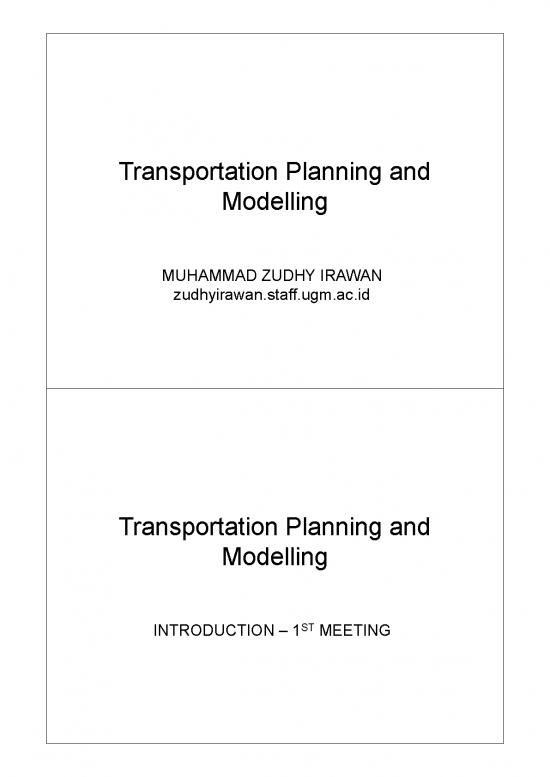 picture Transportation Planning Pdf 43735 | Ppt Mstt Introduction