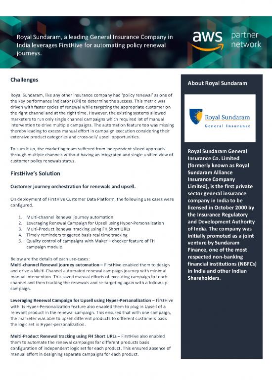 picture_Insurance Pdf 44024 | Royal Sundaram Insurance Casestudy Aws