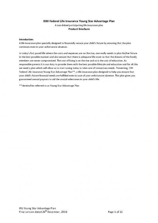 picture1_Insurance Pdf 44219 | Sales Literature Young Star Advantage 26 12 18