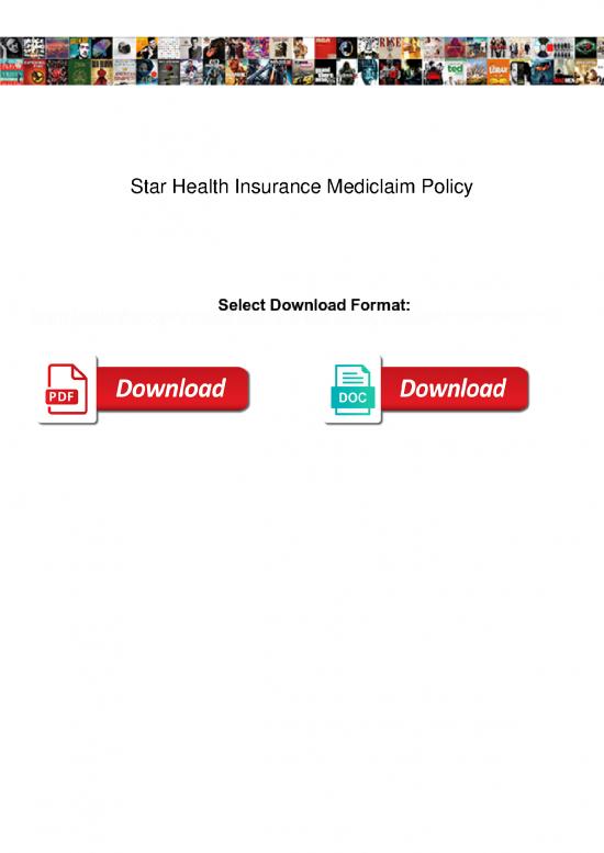 picture_Insurance Pdf 44180 | Star Health Insurance Mediclaim Policy
