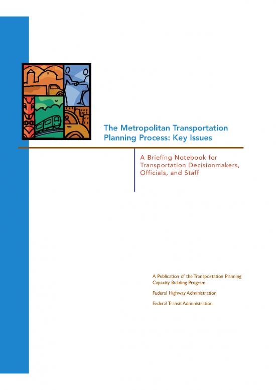 picture_Transportation Planning Pdf 43701 | The Metropolitan Transportation Planning Process Key Issues