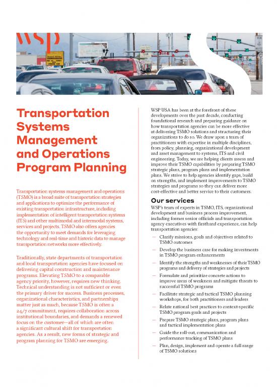 picture1_Transportation Engineering Pdf 43728 | Transportation Systems Management And Operations Program Planning Fact Sheet