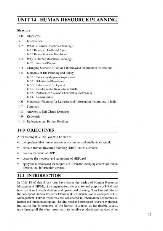 picture Human Resource Management Pdf 43904 | Unit 14