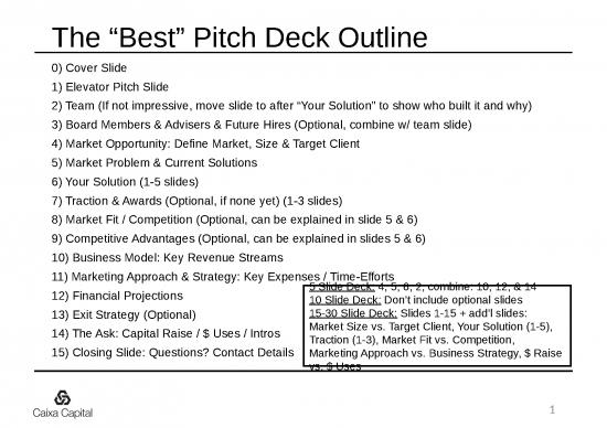picture Expense Breakdown Template 42916 | Vcpitch Deck 1