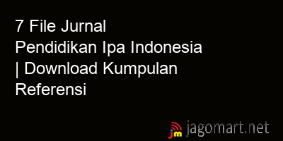 picture 7 File Jurnal Pendidikan Ipa Indonesia | Download Kumpulan Referensi