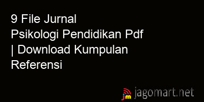 picture 9 File Jurnal Psikologi Pendidikan Pdf | Download Kumpulan Referensi