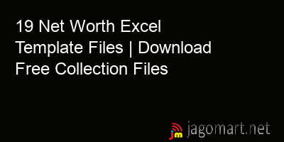 picture 19 Net Worth Excel Template Files | Download Free Collection Files