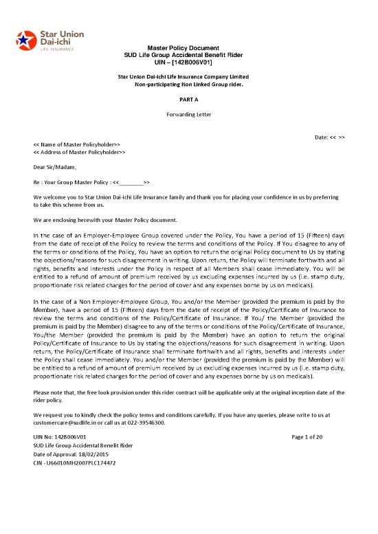 picture1_Letter Pdf 44480 | 03 Policygroup Accidental Benefit Rider