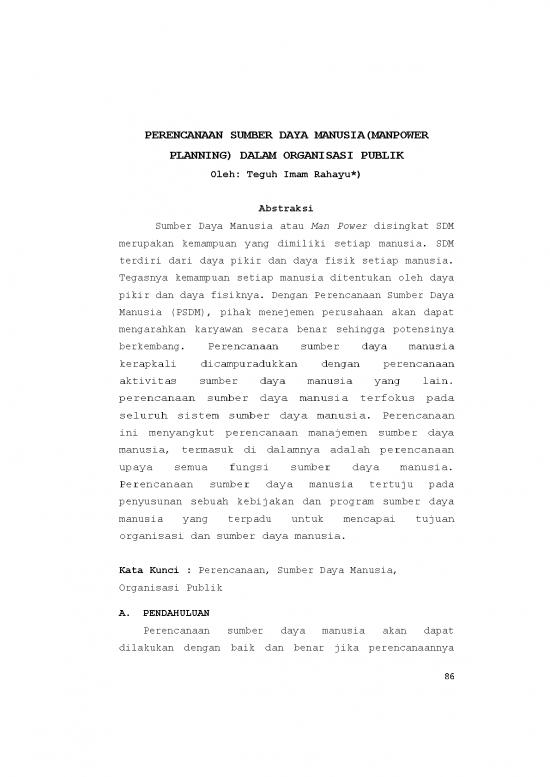 picture_Organisasi Adalah Pdf 44962 | 218137 Perencanaan Sumber Daya Manusiamanpower