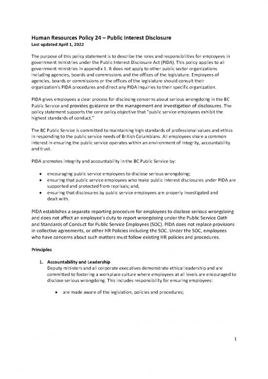 picture1_Act Therapy Pdf 45650 | 24 Public Interest Disclosure Policy