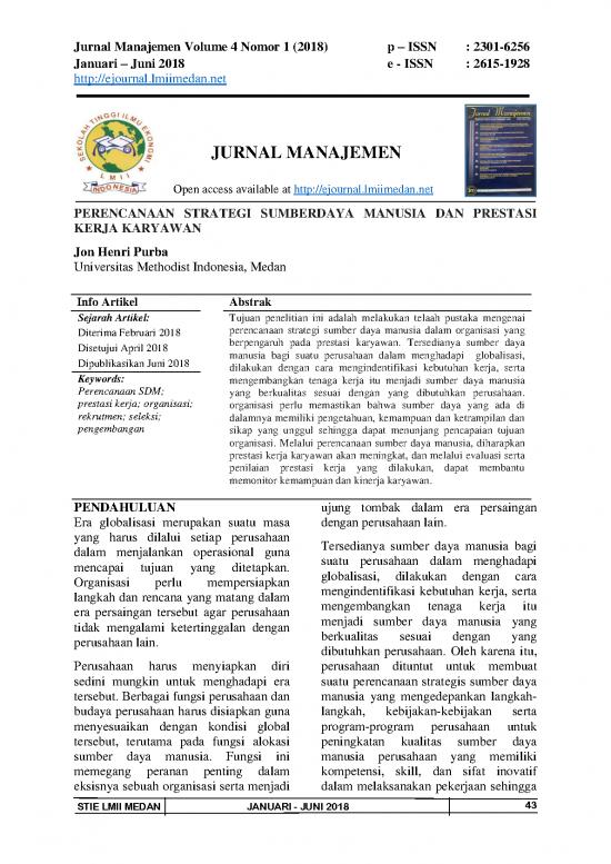picture Jurnal Penelitian Pdf 45912 | 271127 Perencanaan Strategi Sumberdaya Manusia 1180aa66
