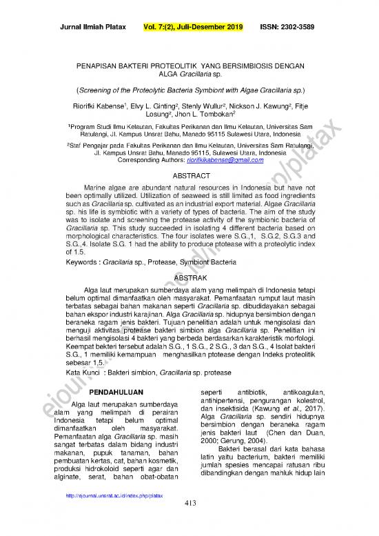 picture_Jurnal Ilmiah Pdf 45918 | 295711 Screening Of The Proteolytic Bacteria Sy E5e1b739