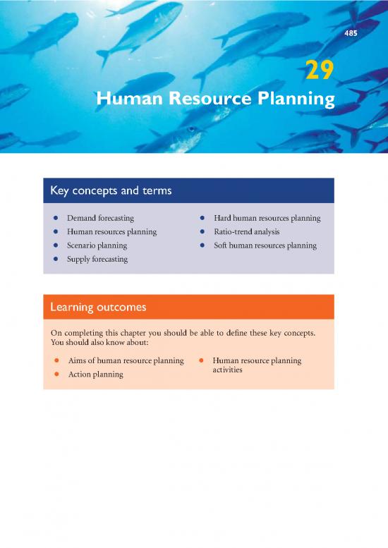 picture Sample Human Resource Plan For Business Pdf 45012 | 29   Human Resource Planning