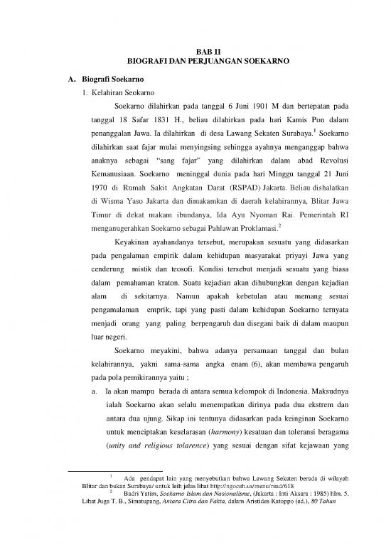 picture_Biografi Pdf 45704 | Bab Ii Biografi Soekarno