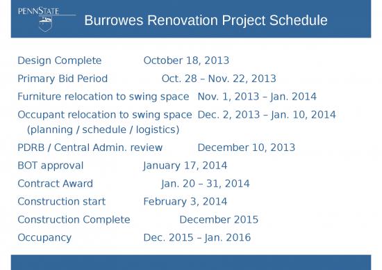 picture Project Plan Powerpoint 46816 | Burrowes Slides For Faculty Meeting On 13  1