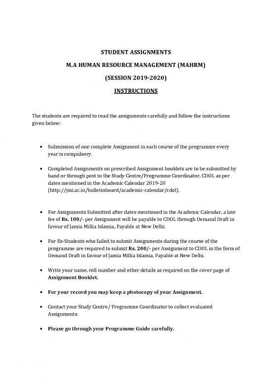 picture_Human Resource Management Assignment Pdf 44915 | Cdol Assignment Defence Mahrm 2019