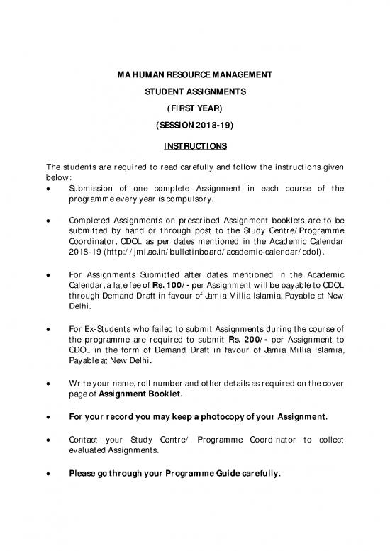 picture_Human Resource Management Assignment Pdf 44916 | Cdol Assignment Ma Hrm First 2018 19