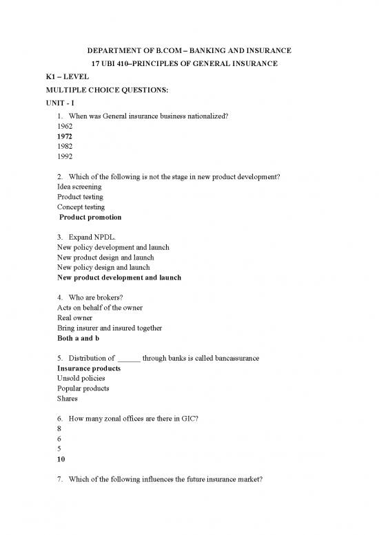 picture1_Commerce Pdf 44614 | Com Bi  17 Ubi 410&ndash;principles Of General Insurance