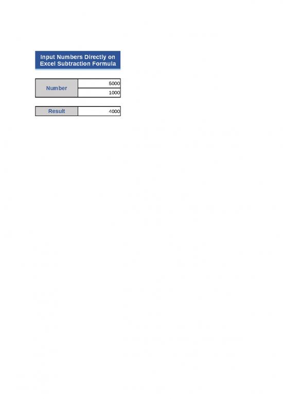 picture_Subtraction Formula In Excel Sheet 46463 | Create A Formula In Excel To Subtract