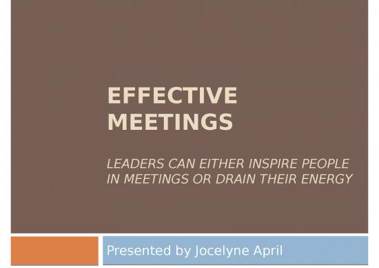 picture_Meeting Ppt 46777 | Effective Meetings
