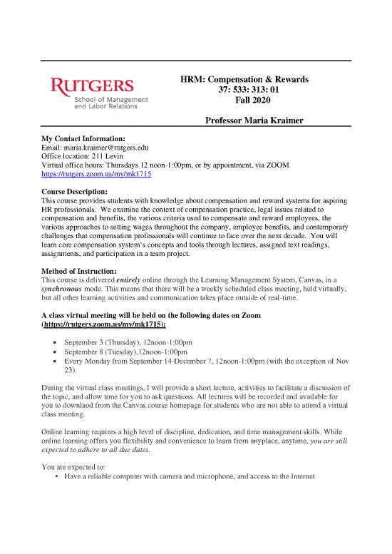 picture1_Learning Pdf 45128 | Fall Hrm 2020 Compensation Kraimer Syllabus 1