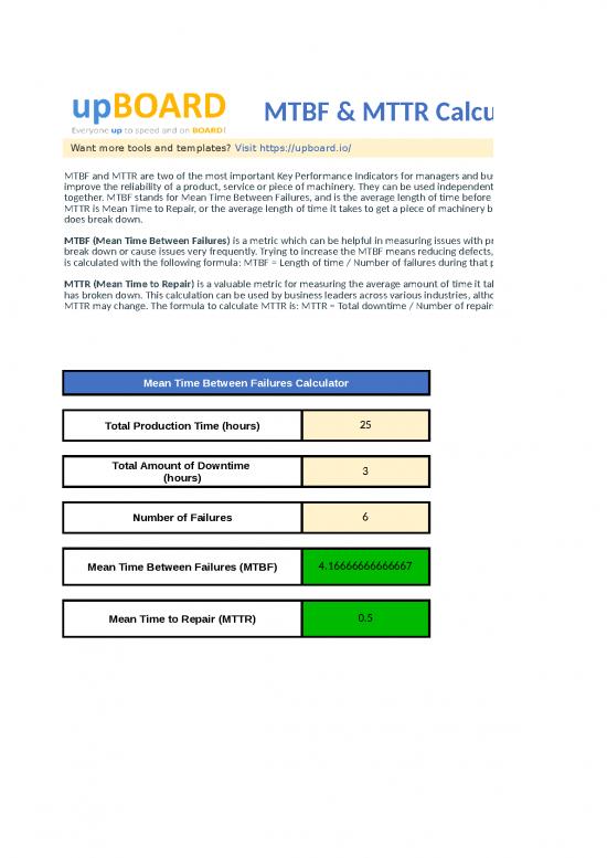 picture1_Spreadsheet Calculator 46271 | Free Mtbf Mttr Calculator Template Excel Download