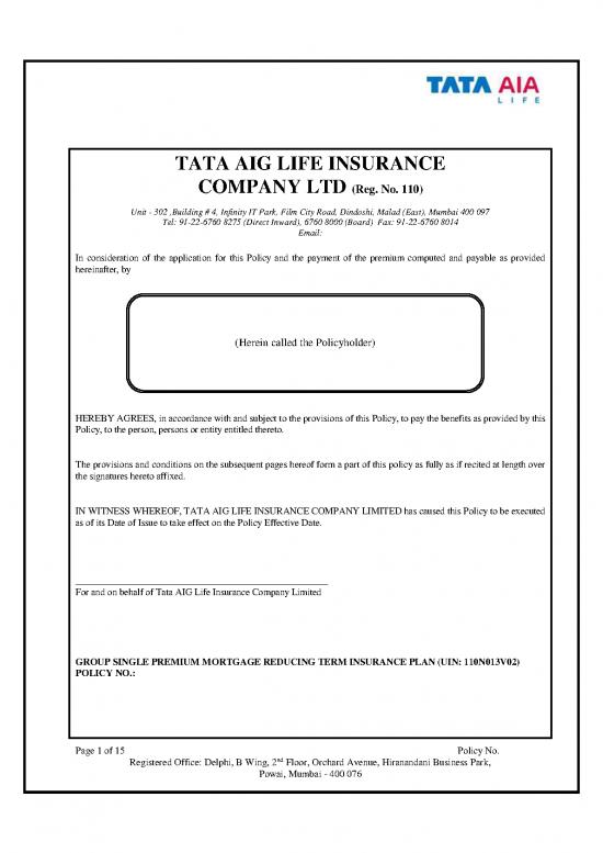 picture1_Application Format Pdf 44720 | Group Single Premium Mortgage Reducing Term Insurance Plan 110n013v02