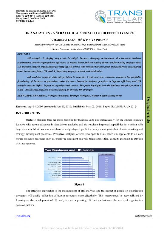 picture Hr Analytics Pdf 45334 | Hr Analytics   Increased Hr Effectiveness
