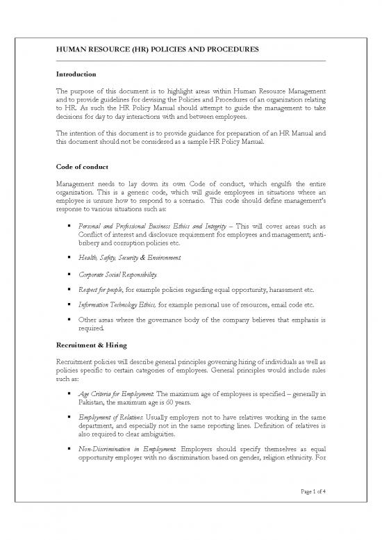 picture Hr Policy Manual Pdf 45345 | Humanresource