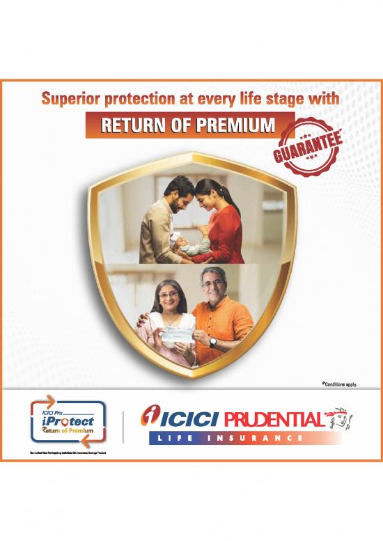 picture1_Icici Pru Iprotect Return Of Premium Brochure