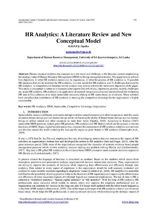 picture Hr Analytics Pdf 45387 | Ijsrp P10217