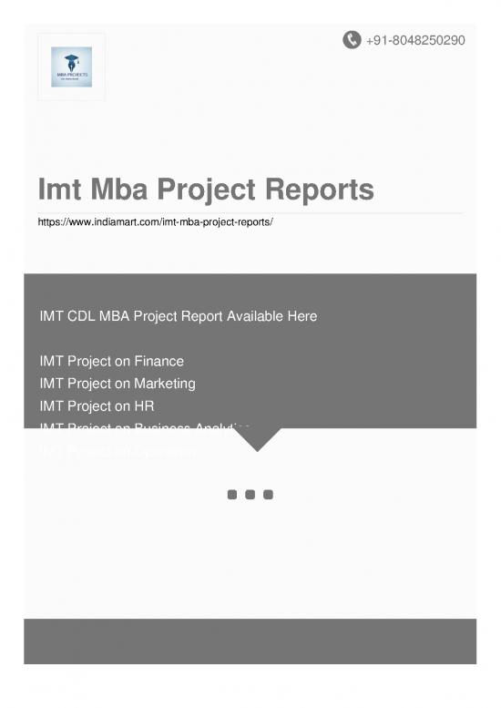 picture_Report Pdf 45400 | Imt Mba Project Reports