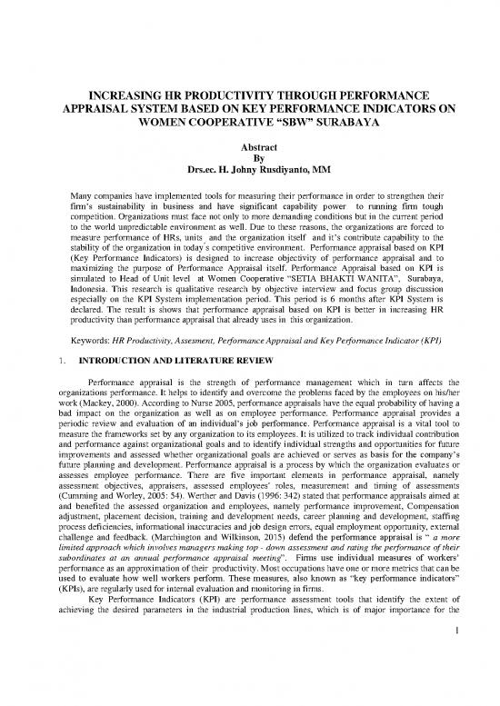 picture1_Research Pdf 45068 | Increasing Hr Productivity Through Performance Appraisal System Based On Key Performance Indicators On Women Cooperative Converted