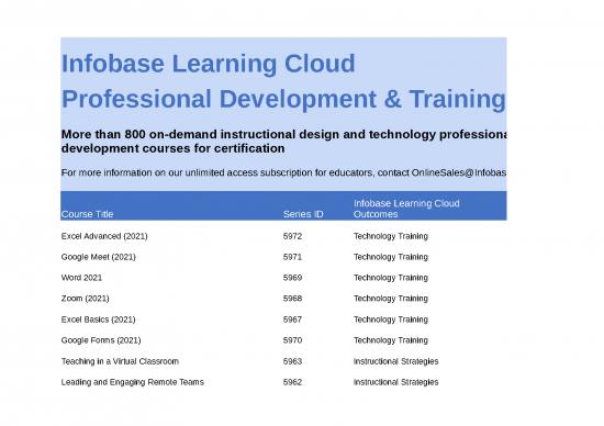 picture_Microsoft Excel Learning Pdf 46502 | Infobase Pdt Foreducators 2021