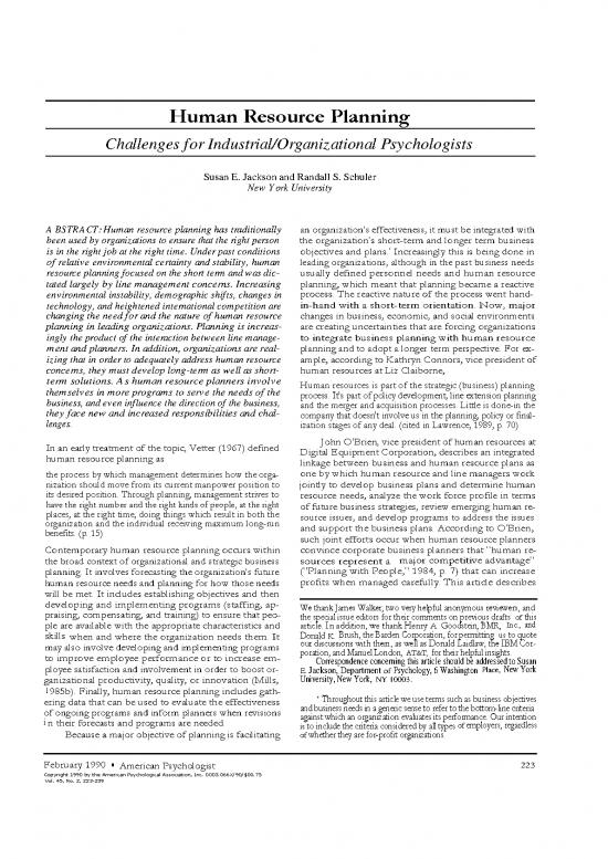 picture Environmental Changes Pdf 45127 | Jackson Hr Planning Challenges For Io Psychologists