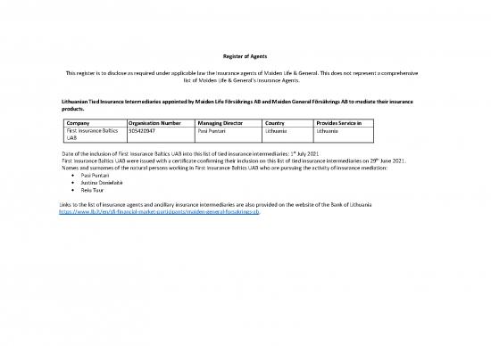 picture_General Insurance Agents List Pdf 44563 | Maiden Agents Register July 2022 Update English