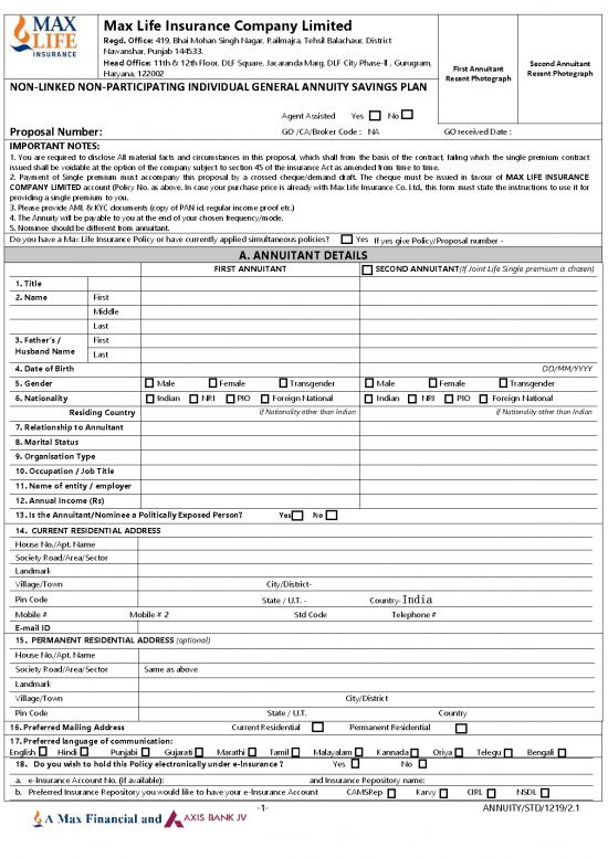 picture1_Thesis Proposal Sample Pdf 44776 | Max Life Annuity Proposal Form
