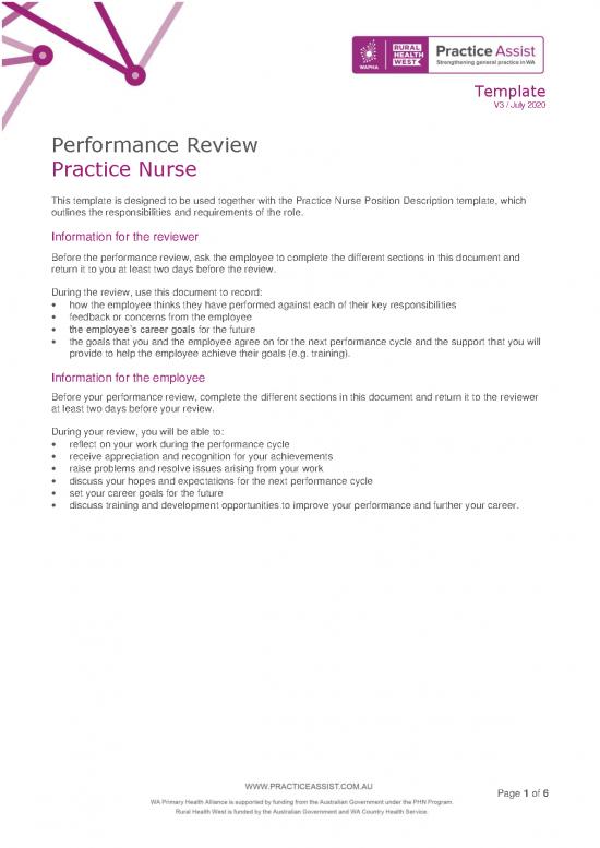picture1_Career Pdf 45511 | Performance Review Template Practice Nurse