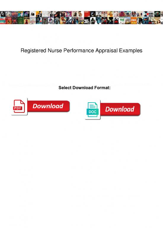 picture1_Performance Appraisal For Staff Nurse Pdf 44946 | Registered Nurse Performance Appraisal Examples