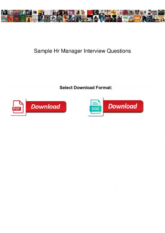 picture1_Pdf Job Interview 45298 | Sample Hr Manager Interview Questions